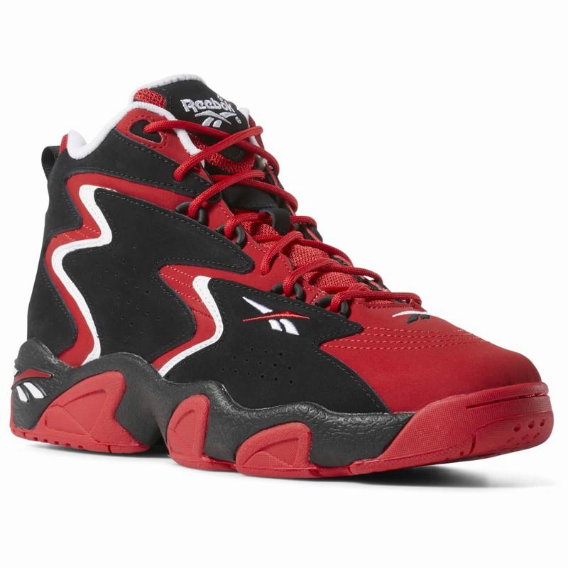 Reebok Mobius Og Basketbalove Tenisky Panske - Červené/Biele/Čierne ZB6677VG